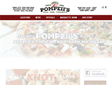 Tablet Screenshot of pompeiismi.com